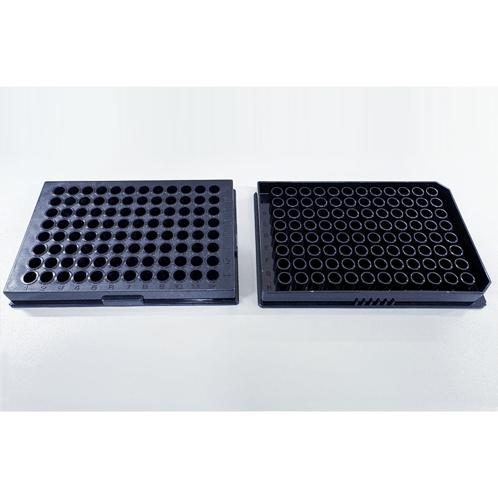 3-3321-04 黒色マイクロプレート 平底 96well・I型 γ線滅菌済
