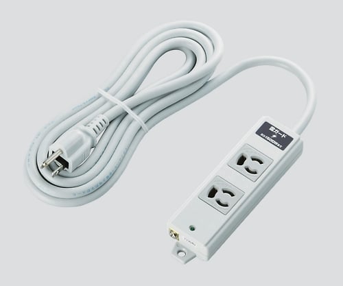 エレコム3-3336-01二重構造ＯＡタップ雷サージ２口３ｍ【1個】(as1-3-3336-01)