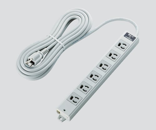 エレコム3-3336-06二重構造OAタップ雷サージ6口5m【1個】(as1-3-3336-06)