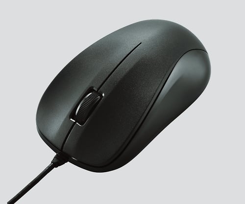 光学式マウス　黒
