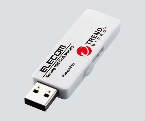 USBメモリ ウイルス対策機能搭載 2GB 1年保障 MF-PUVT302GA1