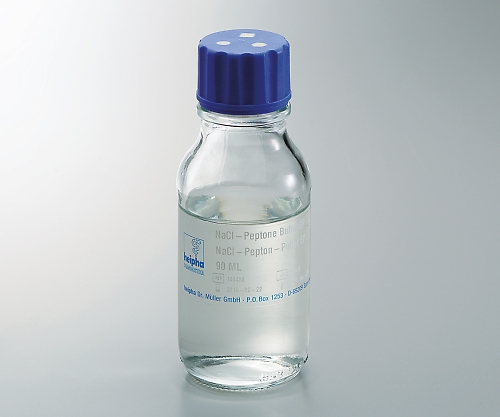 塩化ナトリウムペプトン緩衝液 90mL （ボトル容量 125mL）1箱（10本入） 1.46480.0010