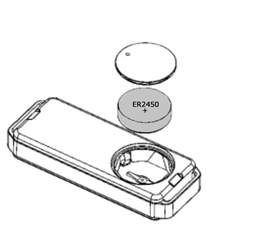 3-3422-12超低温用データーロガー専用電池(1個入)【1個】(as1-3-3422-12)