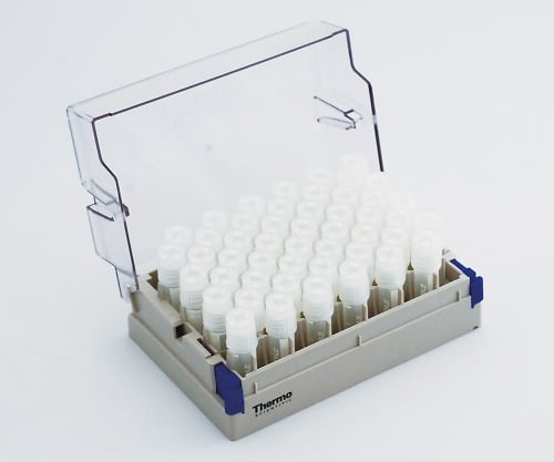 2Dチューブ　スクリューキャップ　1.8mL　ラック入（アウター蓋）