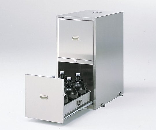 【送料定額】アズワン3-4462-25耐震ステンレス薬品庫ＷＧ－９４５Ｓ４【1個】(as1-3-4462-25)