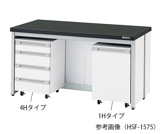 3-4473-11 サイド実験台 (フレ-ムタイプ) 600×750×800 mm HSF-675 【AXEL】 アズワン