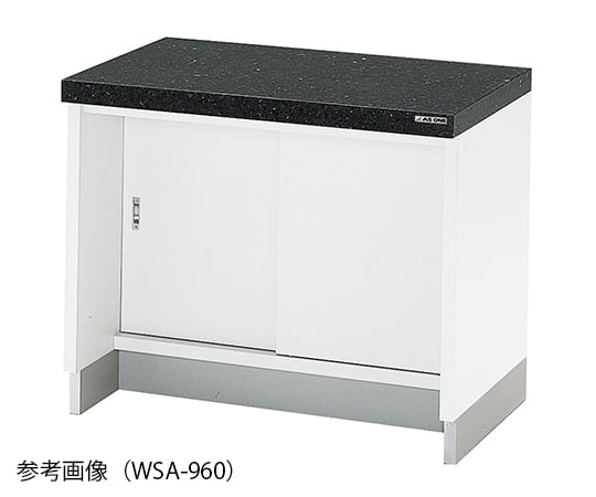3-4586-11 天秤台 (上皿天秤用) 900×600×750mm WSA-960