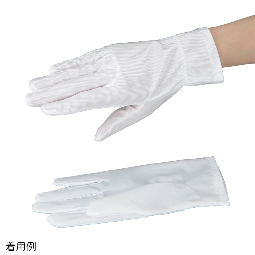 防塵手袋　M　白　10双入