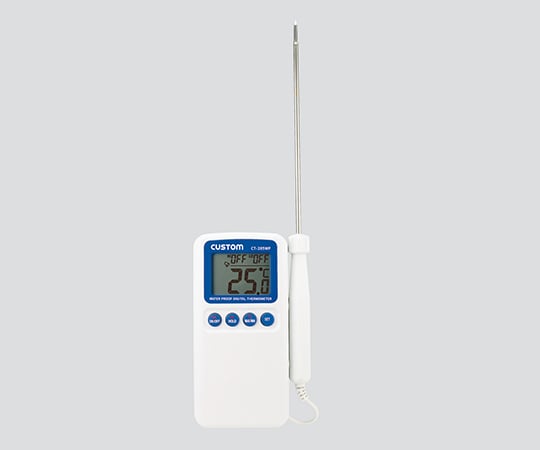 防水デジタル温度計 校正証明書付　CT-285WP