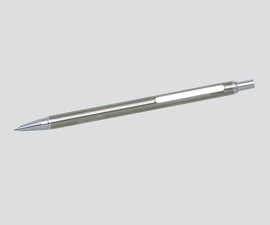 3-4757-01 金属製ボールペン（ステン・ヘアーライン) 黒 BSL-500D