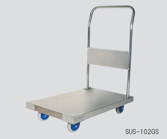 3-4799-02静音ステンレス台車ブレーキあり積載荷重150kg【1個】(as1-3-4799-02)