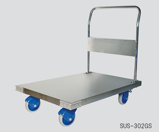 3-4799-06静音ステンレス台車ブレーキあり積載荷重300kg【1個】(as1-3-4799-06)