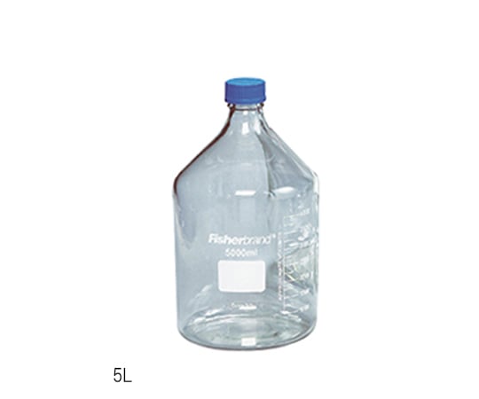 3-4810-06 メジューム瓶（Fisherbrand） 5L FB-800-5000