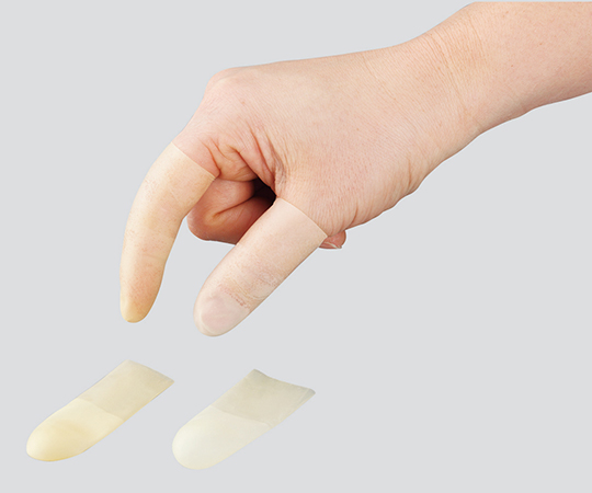 鈴木ラテックス3-4907-02指サック・スポア(R)カットタイプ18×631000枚入【1袋(1000枚入)】(as1-3-4907-02)