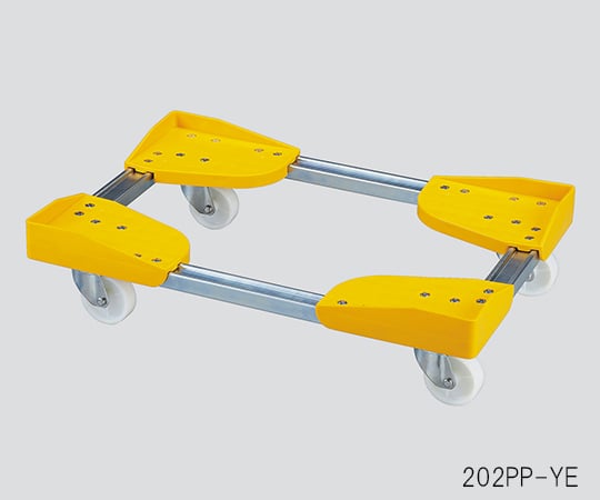 東正車輌3-4923-03伸縮キャリールートボーイスチール・PP製(黄)610～710×310～410mm【1個】(as1-3-4923-03)