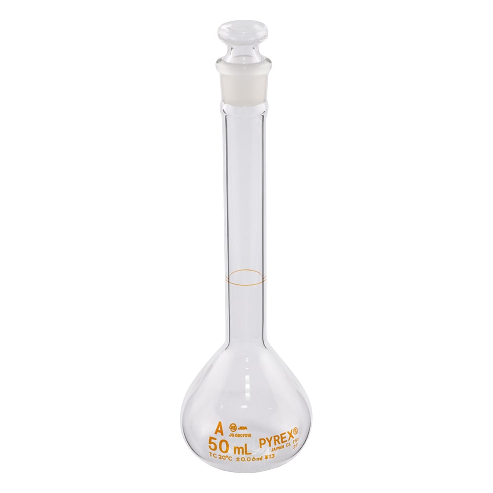 中古】 PYREX メスフラスコ 白 1000ml 5640JIS-1L copycatguate.com