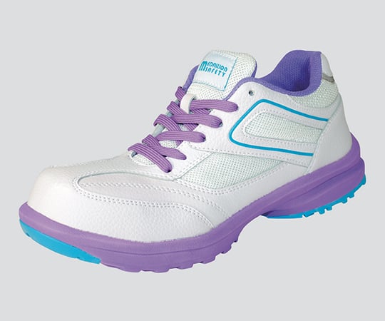 丸五3-4952-05女性専用安全シューズメダリオンセーフティー白24.5cm【1足】(as1-3-4952-05)