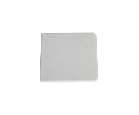 3-4955-01 単結晶基板 人工水晶基板 片面鏡面 方位 Z（0001） 10×10×0.5mm 1枚 CRY-Z-S-□10-1