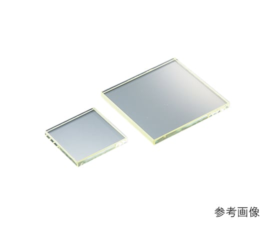 3-4969-02 鉛ガラス(LX-57B)角型 100×100×7mm 【AXEL】 アズワン