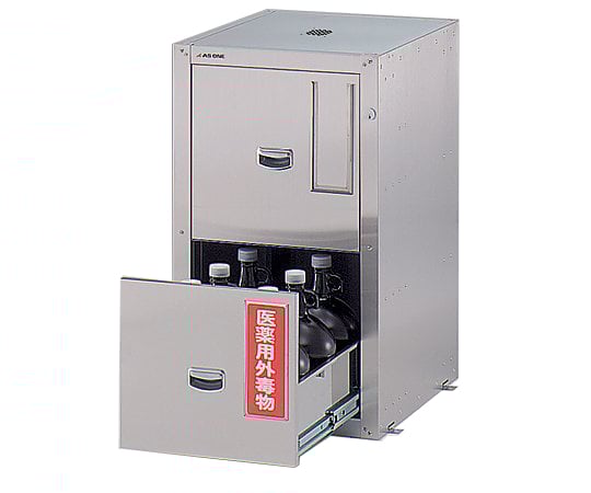 【送料定額】アズワン3-5017-21セフティキャビネットガロン瓶用スタンダード４５５×６００×８００ｍｍ【1個】(as1-3-5017-21)