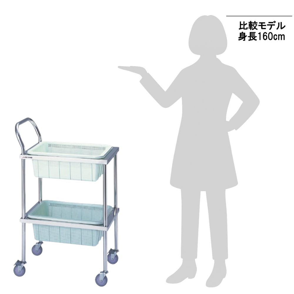 3-5022-01 雑品運搬車 NS 【AXEL】 アズワン