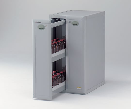 【送料定額】アズワン3-5035-01塩ビ製薬品保管庫ＰＶＳ－２【1個】(as1-3-5035-01)