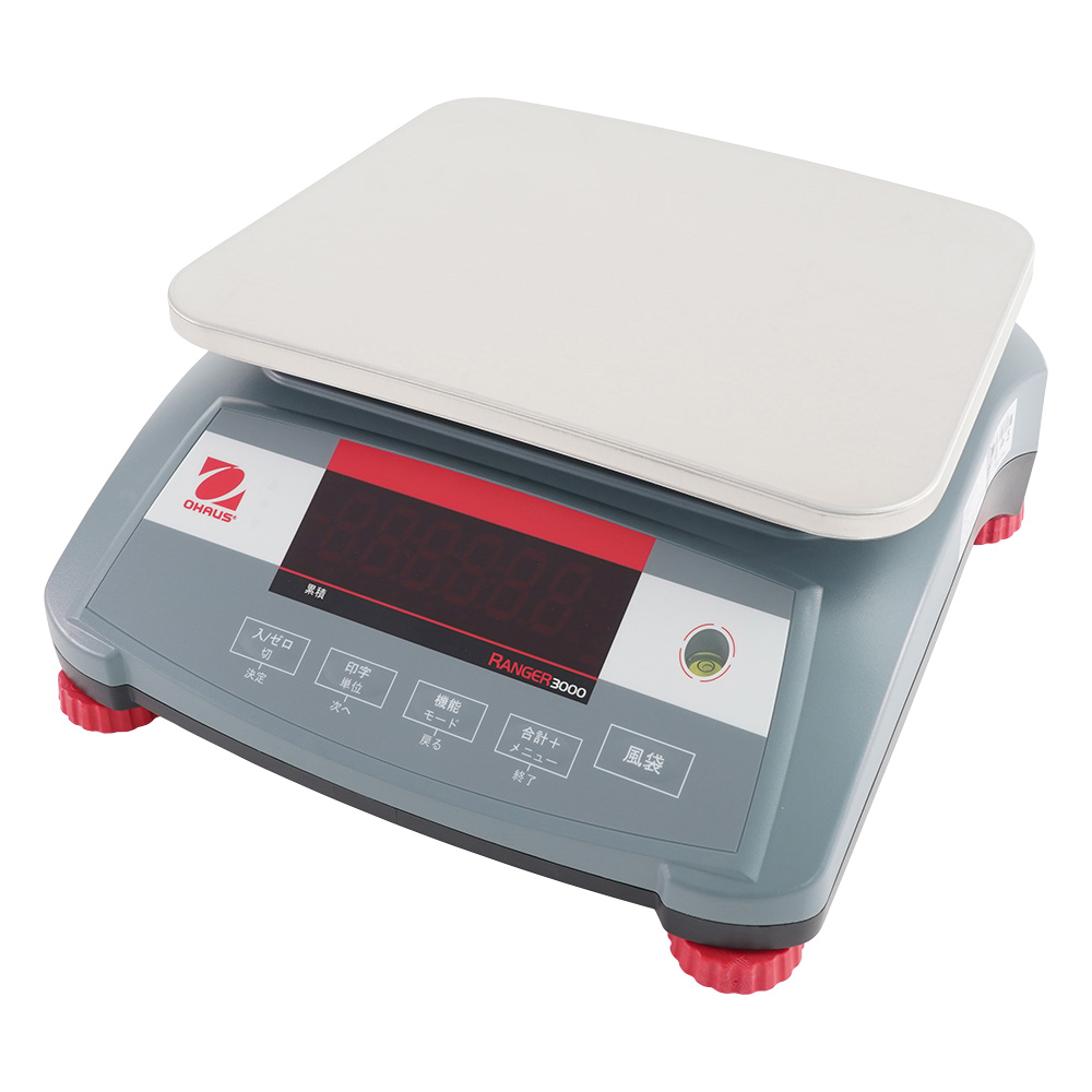 レンジャーシリーズ卓上型はかり 15kg 英語版校正証明書付