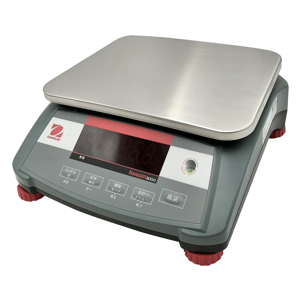レンジャーシリーズ卓上型はかり 30kg 英語版校正証明書付
