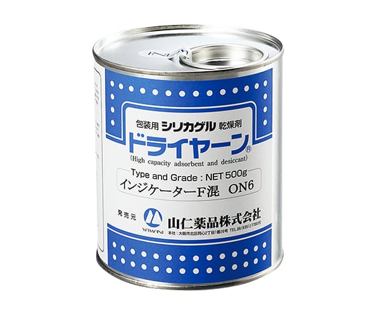 山仁薬品3-5133-01シリカゲルA型球状（コバルト非含有）6UPメッシュ混【1缶】(as1-3-5133-01)