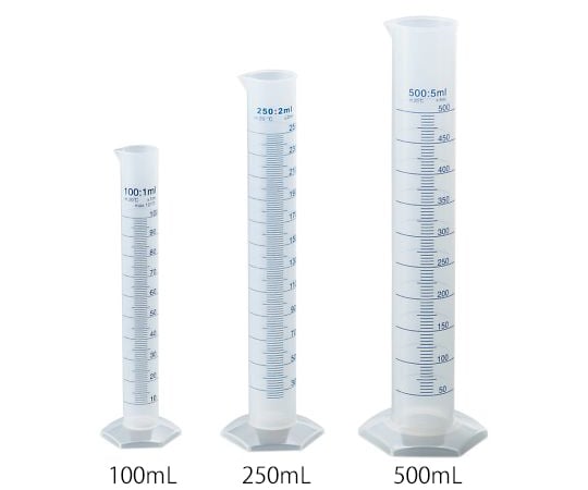 3-522-01 PPメスシリンダー 10mL PPM10