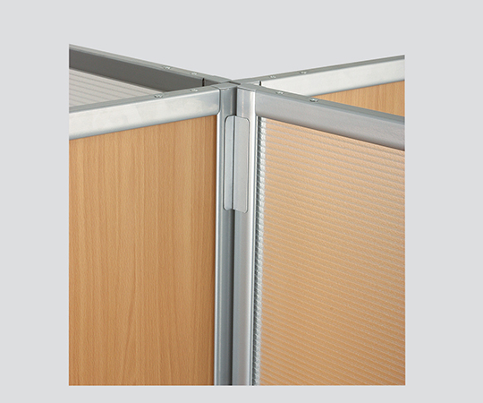 弘益3-5233-14パーティション用4方向連結金具1セット(上下各1個入)【1セット】(as1-3-5233-14)