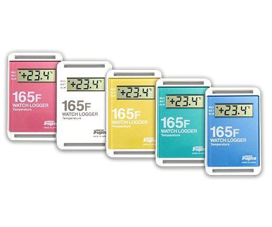 藤田電機製作所3-5298-11サンプル別個別温度管理ロガー5個入(白・赤・黄・青・緑×各1個)【1個】(as1-3-5298-11)