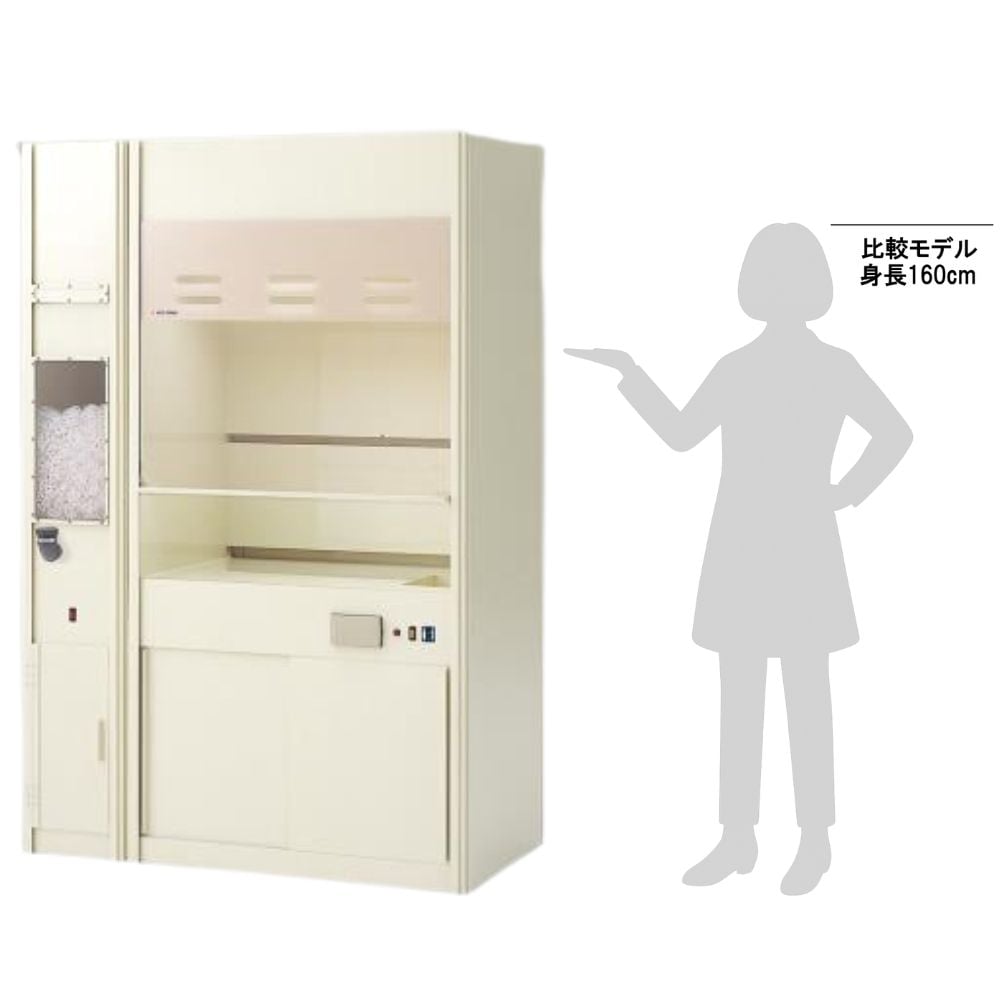 3-5334-31 コンパクトドラフト900P（PVC製・湿式スクラバー 一体型