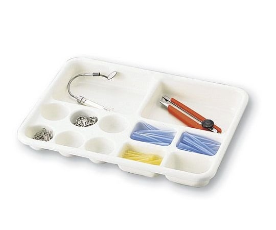 アズワン3-5340-04実験台引出しトレーコンビ２６０×３５０×４５ｍｍ【1個】(as1-3-5340-04)