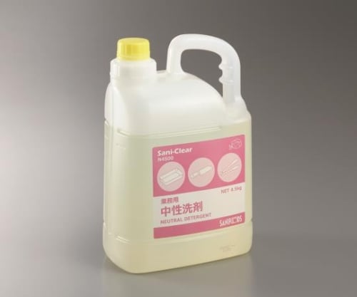 アズワン3-5374-01業務用中性洗剤Ｓａｎｉ－Ｃｌｅａｒ（サニクリア）4.5kg×1本入【1本】(as1-3-5374-01)