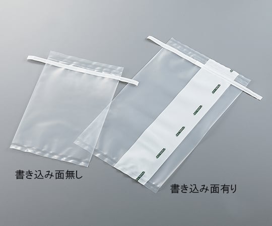 3-5412-04 クリーンルーム用サンプリングバッグ(書き込み面無し) 1650mL CR 1650mL