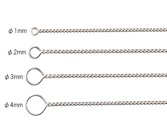 3-5415-01 Nichrome Loop with Helve Φ1 I06005N 【AXEL GLOBAL】ASONE