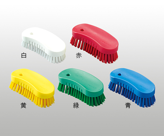 3-5421-02サニーフーズHACCPブラシ爪ブラシ赤【1個】(as1-3-5421-02)