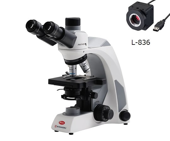 3-5539-31 三眼生物顕微鏡 パンテーラ カメラ付 Panthera E2-HZ
