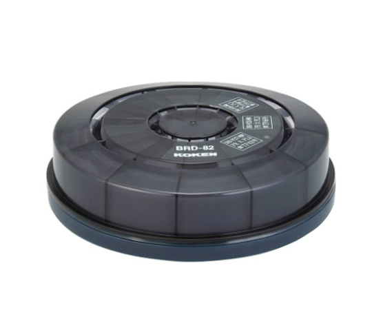 興研3-5645-12電動ファン付呼吸用保護具BL-711H-03用アルファリングフィルタ【1個】(as1-3-5645-12)