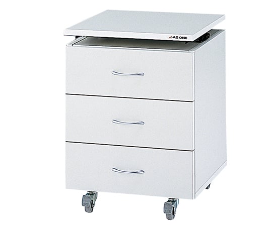 3-5671-52移動式ユニット 3段 450×450×605~745