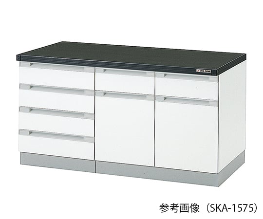 【大型商品※送料別途】アズワン3-5699-21　サイド実験台 (木製タイプ) 1200×750×800 mm　SKA-1275