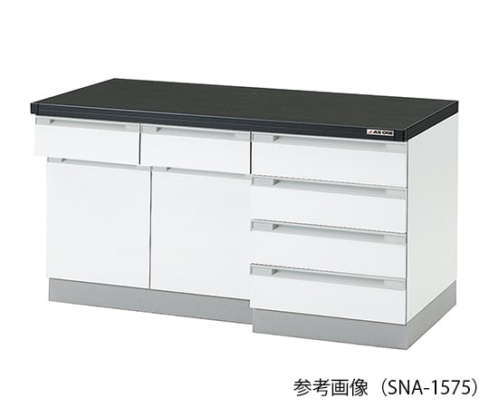 【大型商品※送料別途】アズワン3-5705-22　サイド実験台 (木製タイプ) 1500×750×800 mm　SNA-1575