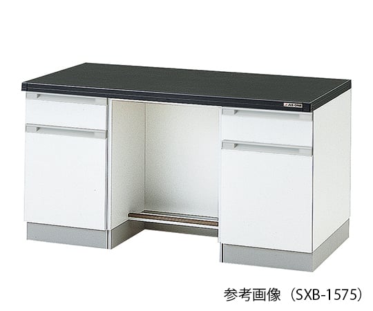 【大型商品※送料別途】アズワン3-5719-21　サイド実験台 (木製タイプ) 1500×750×800 mm　SXB-1575