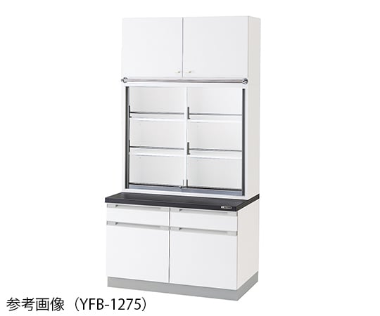 【大型商品※送料別途】アズワン3-5774-11　薬品器具戸棚 900×400/750×2400mm　YFB-975