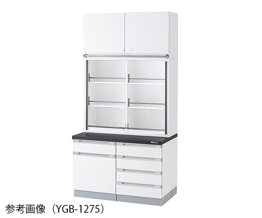 【大型商品※送料別途】アズワン3-5775-11　薬品器具戸棚 900×400/750×2400mm　YGB-975