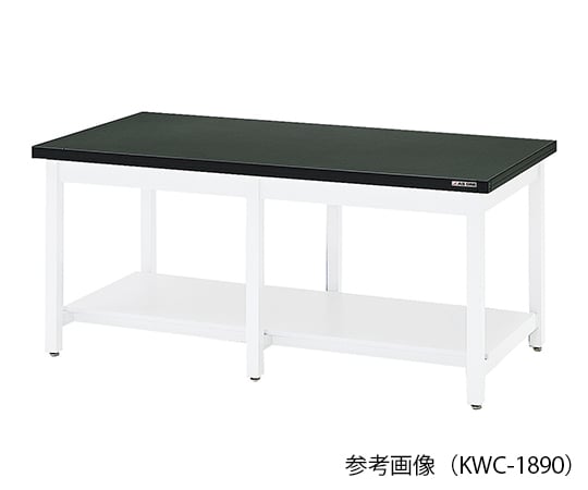 3-5809-12 作業台 (木製) 1500×900×800mm KWC-1590