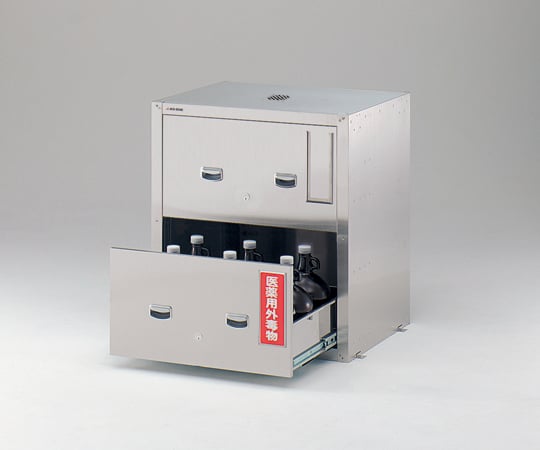 【送料定額】アズワン3-5823-48セフティーキャビネットガロン瓶用庫内エポキシコーティング７５６×６００×８００ｍｍ【1台】(as1-3-5823-48)