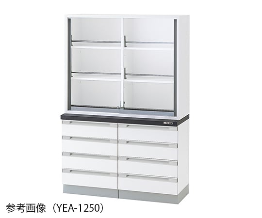 【大型商品※送料別途】アズワン3-5843-11　薬品器具戸棚 900×400/500×1800mm　YEA-950