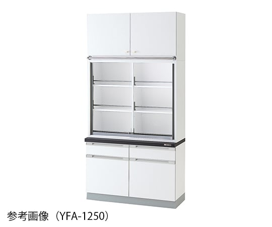 【大型商品※送料別途】アズワン3-5845-11　薬品器具戸棚 900×400/500×2400mm　YFA-950